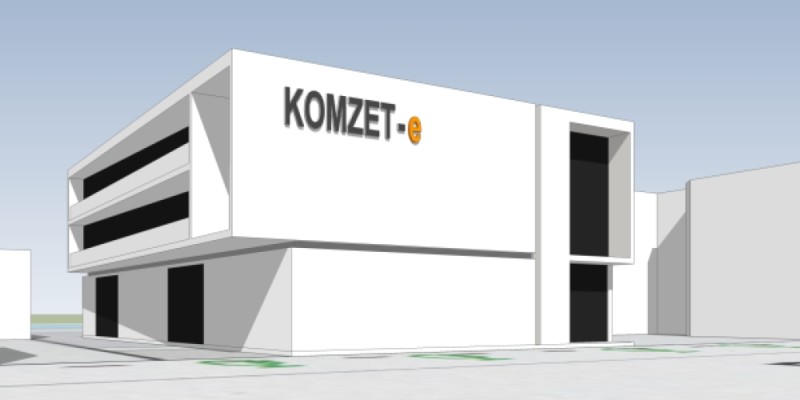 Gebäudeansicht KOMZET-e Gebäudeansicht KOMZET-e