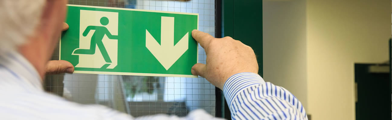 Schild Notausgang Schild Notausgang